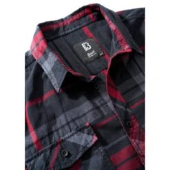 Brandit Roadstar Hemd Anthrazit-rot -Brandit Verkäufe brandit roadstar hemd anthrazit rot3