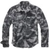 Brandit Vintage Shirt Langarm Grey Camo -Brandit Verkäufe brandit vintage shirt langarm grey camo