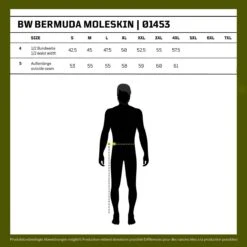 Mil-Tec BW Bermuda Moleskin Washed Oliv -Brandit Verkäufe bw bermuda moleskin washed oliv3