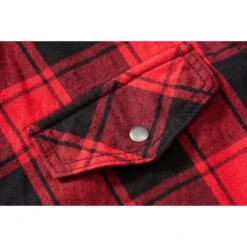 Brandit Checkshirt ärmellos Rot-schwarz -Brandit Verkäufe checkshirt aermellos rot schwarz5