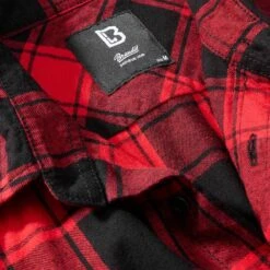 Brandit Checkshirt Kurzarm Rot-schwarz -Brandit Verkäufe checkshirt kurzarm rot schwarz3