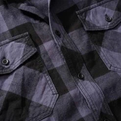 Brandit Checkshirt Kurzarm Schwarz-grau -Brandit Verkäufe checkshirt kurzarm schwarz grau3