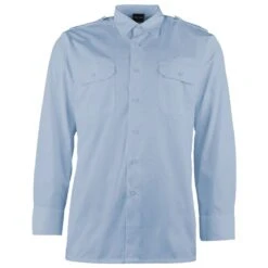 Mil-Tec Diensthemd Langarm Hellblau
