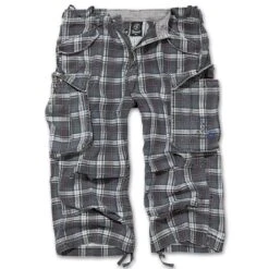 Brandit Industry 3/4 Pants Darkgrey-purple