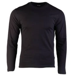 Mil-Tec Langarmshirt Schwarz