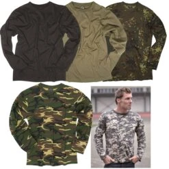Mil-Tec Langarmshirt Woodland 7 Mil-Tec Langarmshirt Woodland -Brandit Verkäufe langarmshirt woodland3