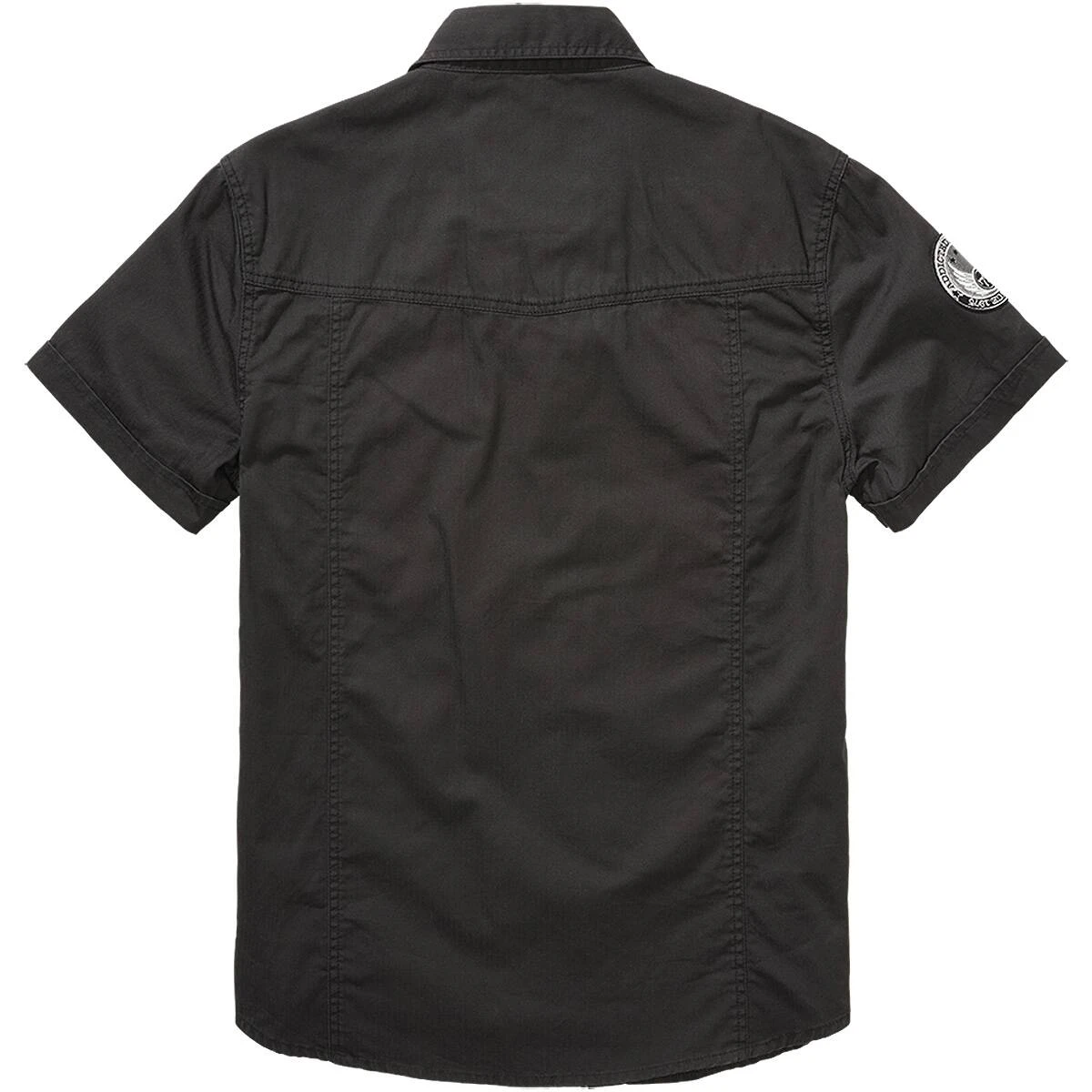 Brandit Luis Vintage Shirt Kurzarm Schwarz 4 Brandit Luis Vintage Shirt Kurzarm Schwarz – Bild 2