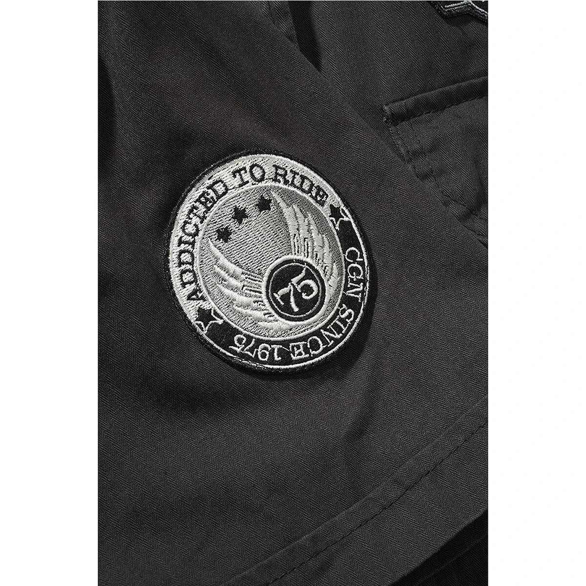 Brandit Luis Vintage Shirt Kurzarm Schwarz 7 Brandit Luis Vintage Shirt Kurzarm Schwarz – Bild 5