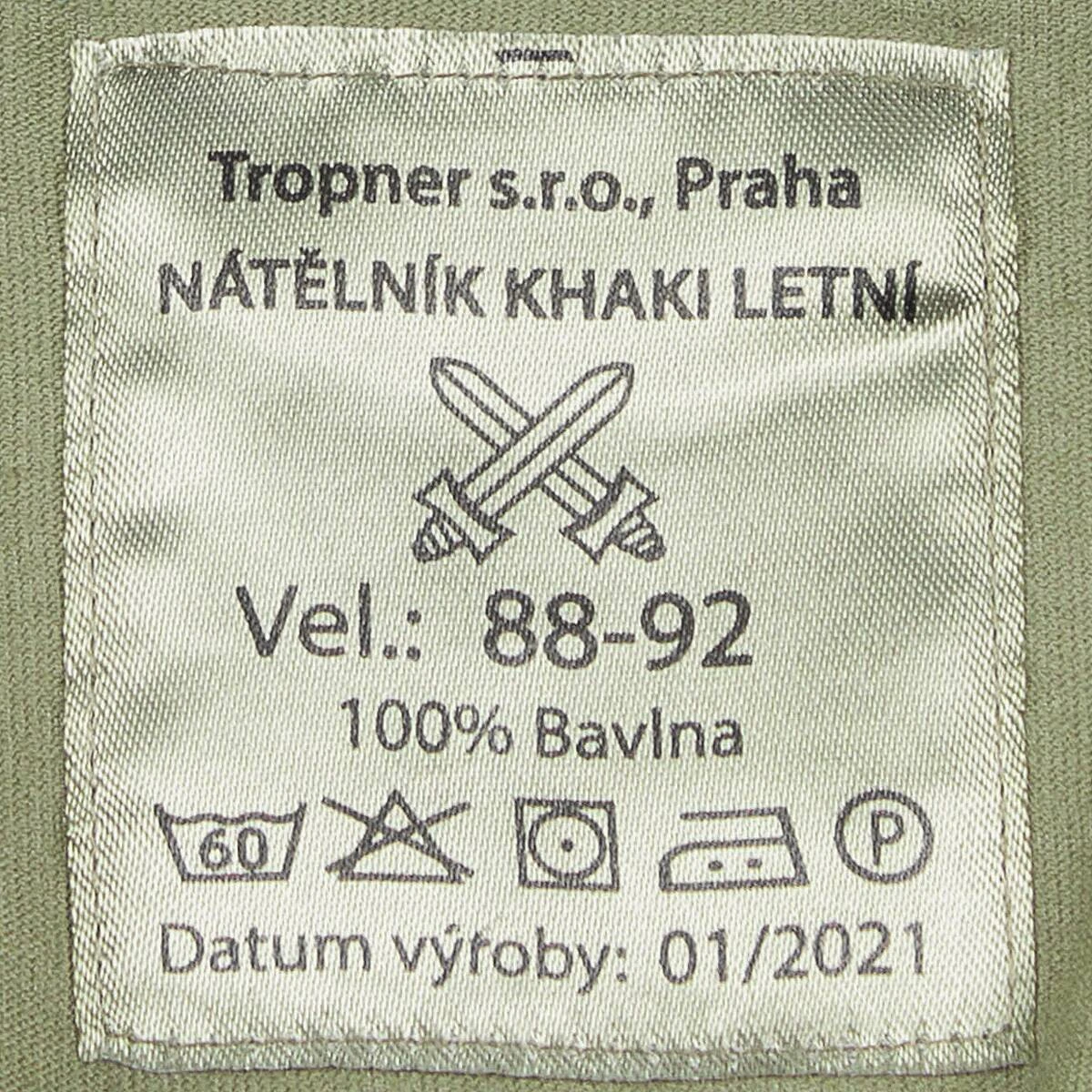 Original CZ Armee T-Shirt Oliv 5 Original CZ Armee T-Shirt Oliv – Bild 3