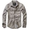 Brandit Riley Denim Hemd Grau -Brandit Verkäufe riley denim hemd grau