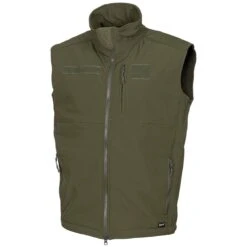 Softshell Weste Allround Oliv