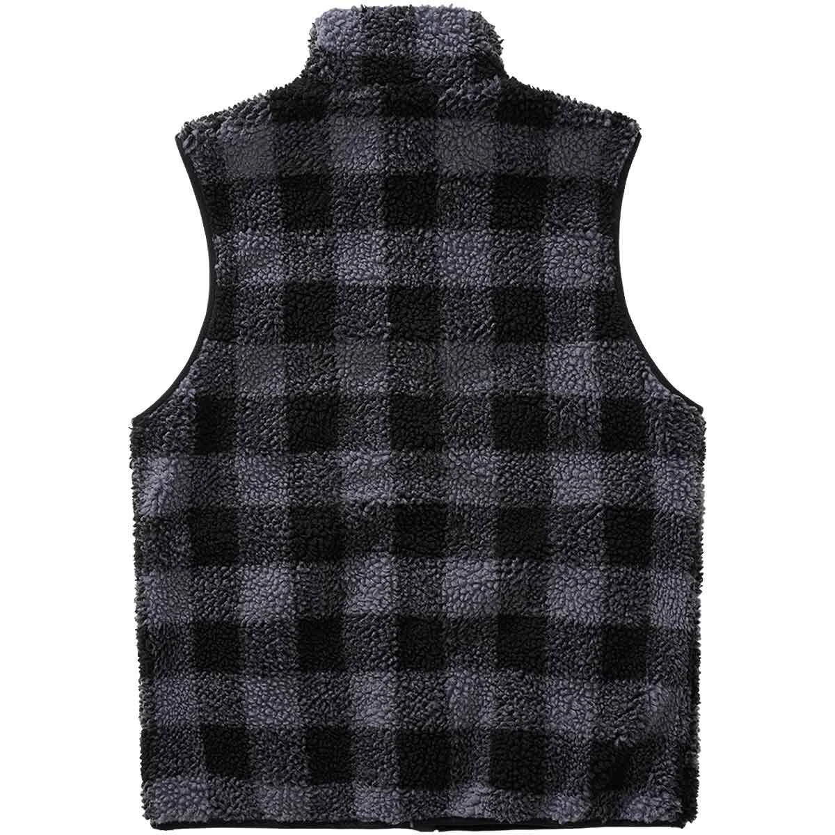 Brandit Teddyfleecce Weste Schwarz-grau 4 Brandit Teddyfleecce Weste Schwarz-grau – Bild 2