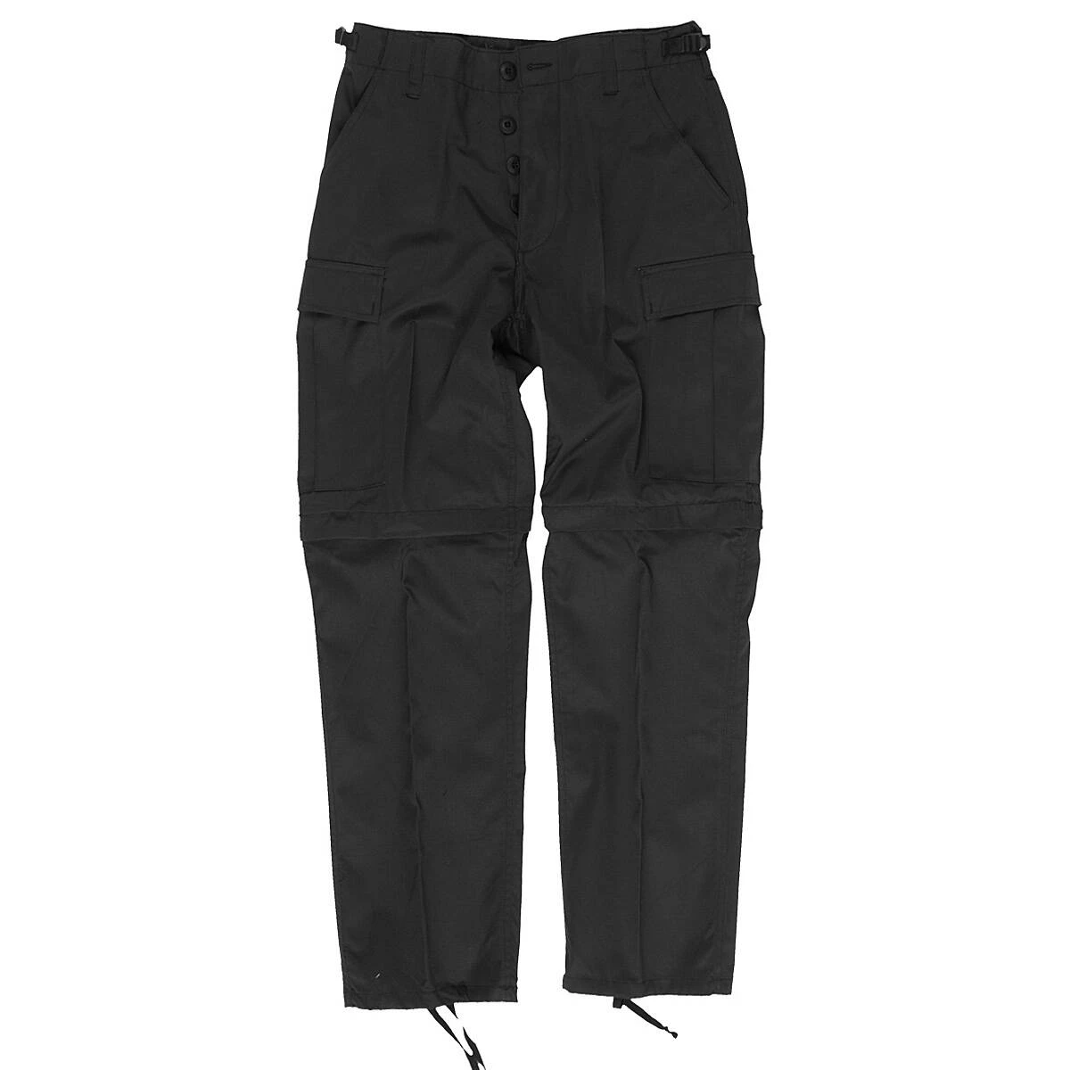 Mil-Tec Zip-Off Feldhose BDU Schwarz 3 Mil-Tec Zip-Off Feldhose BDU Schwarz